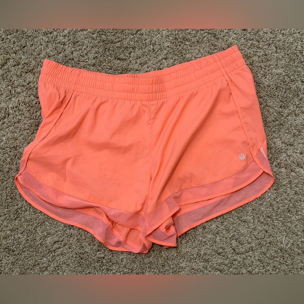 Athleta, Mesh Racer Run Short, 4”